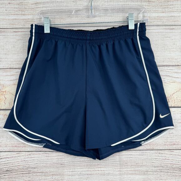 Nike Team FIT DRY Running Shorts Small Lined Drawstring Womens Athletic Gym - Picture 1 of 9